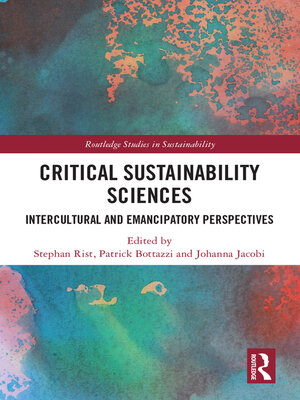 cover image of Critical Sustainability Sciences